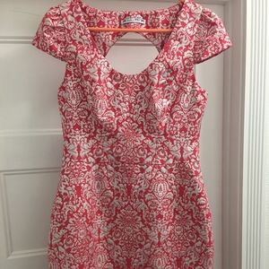 🏝2/$20 Yoana Baraschi Jacquard Two-Tone Dress